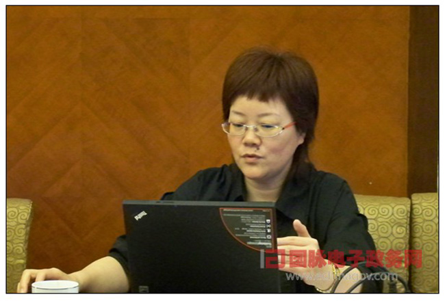 NG体育互联政府网站评测研究中心副主任、首席规划师郑爱军女士