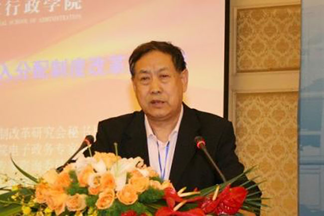国家信息化专家咨询委员会委员、国家行政学院教授 汪玉凯
