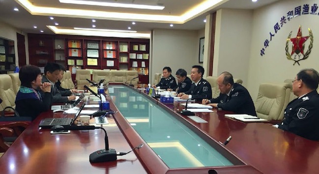 NG体育互联董事长杨冰之、总经理郑爱军一行拜访国家渔业船舶检验局
