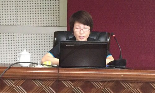 NG体育评测研究中心主任助理王玲受邀出席广西壮族自治区住房城乡建设系统政府网站建设工作会议，并对2015年住建系统政府网站绩效评估指标体系进行培训和解读。