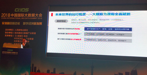 NG体育集团董事长杨冰之出席2018国国际大数据大会